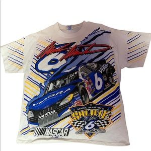 Vintage AOP Mark Martin shirt